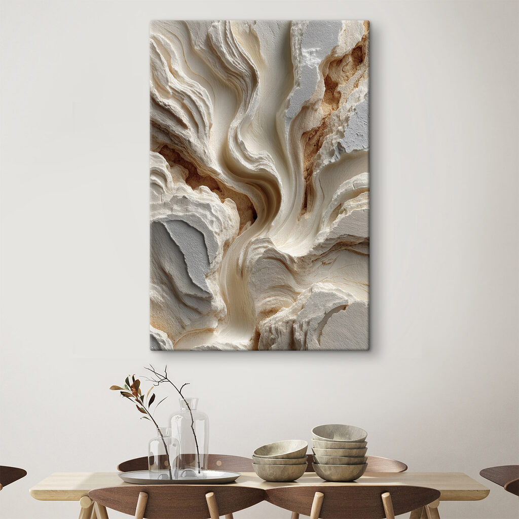 Ondas brancas recortadas — interior 2