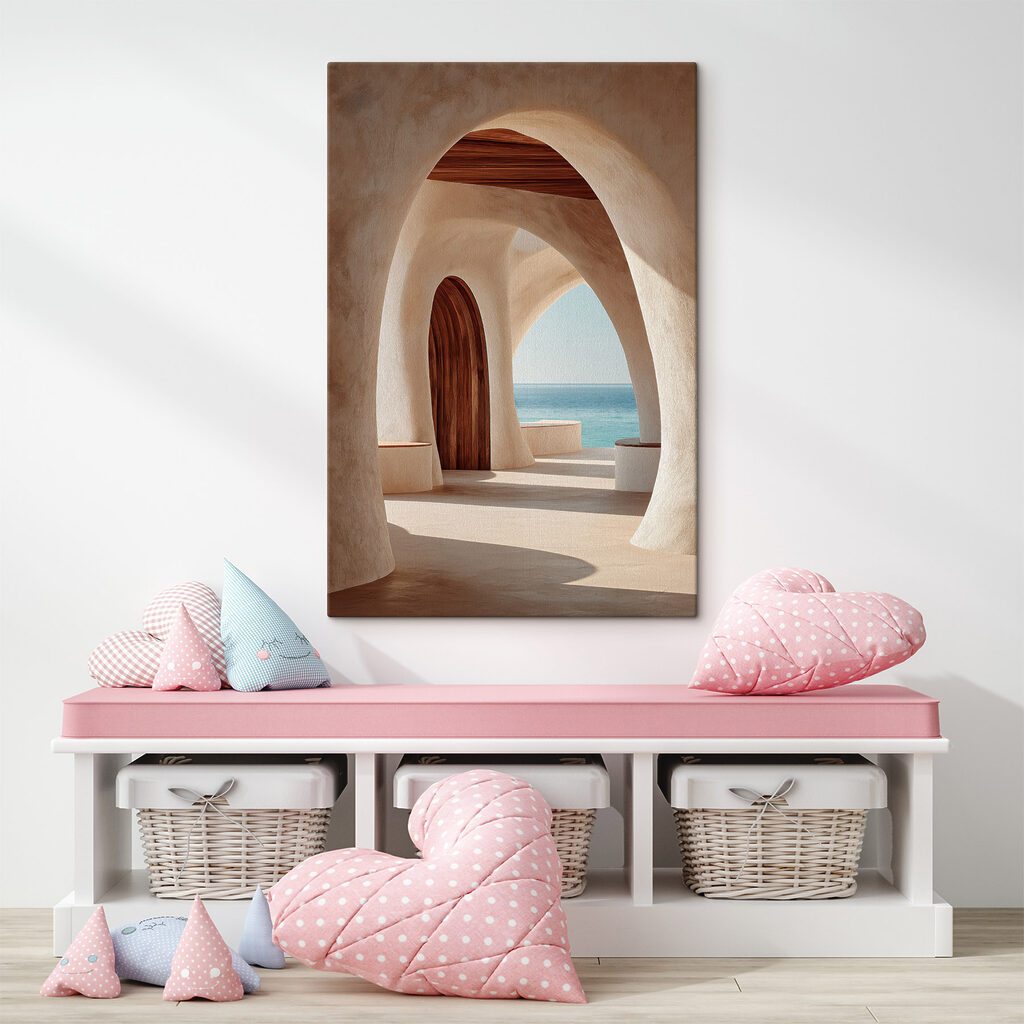 Mar através de arcos — interior 2