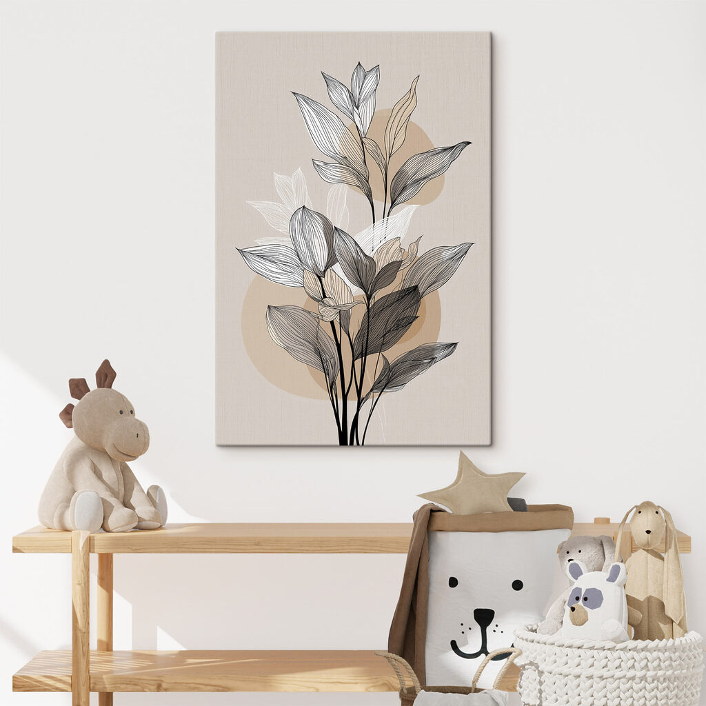 Folhas de linha fina — interior 1