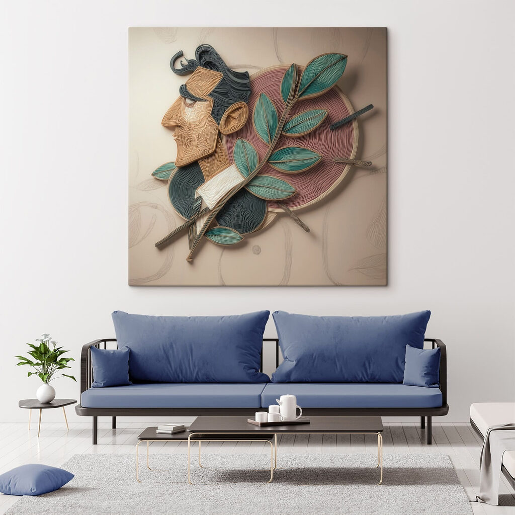 Perfil de homem — interior 2