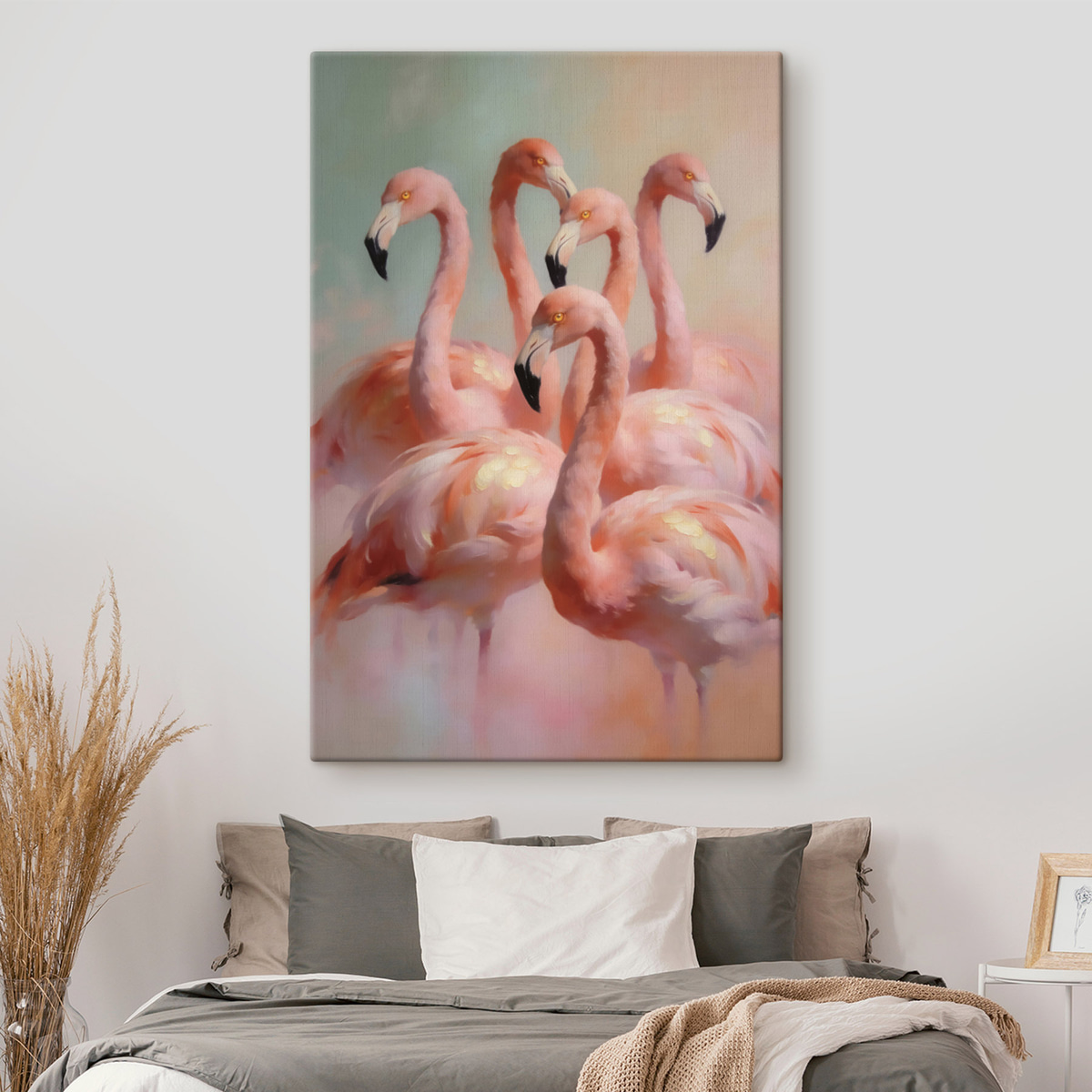 Flamingos cor-de-rosa — interior 2