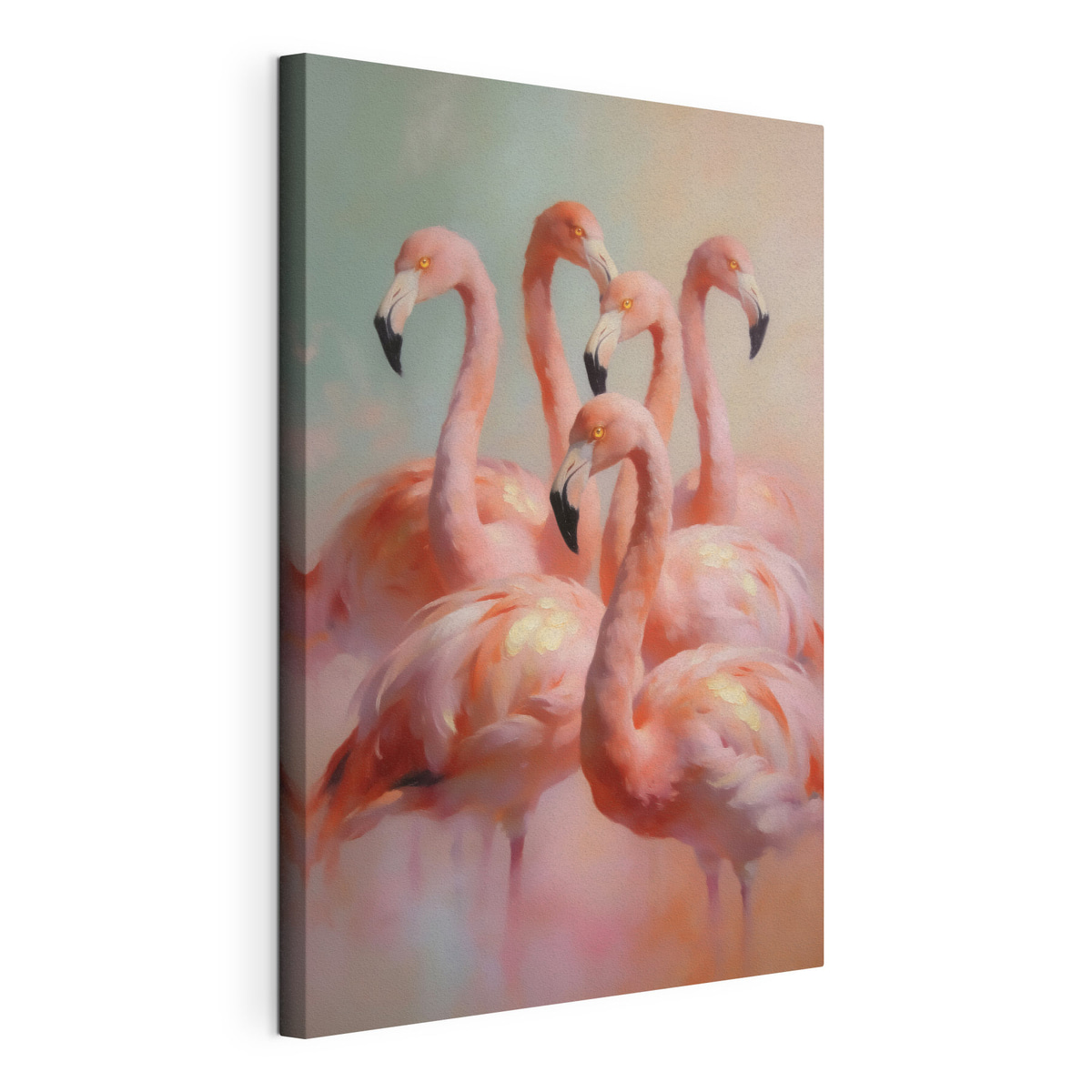 Flamingos cor-de-rosa — vista do produto