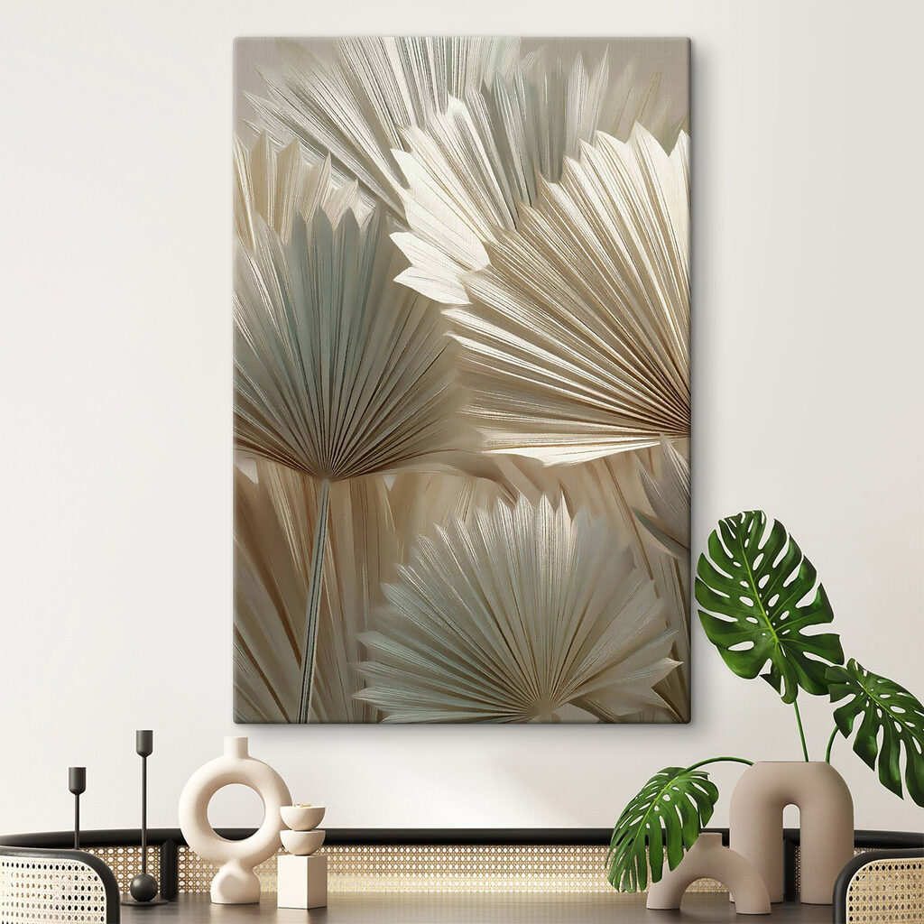 Leques de folhas suaves — interior 2