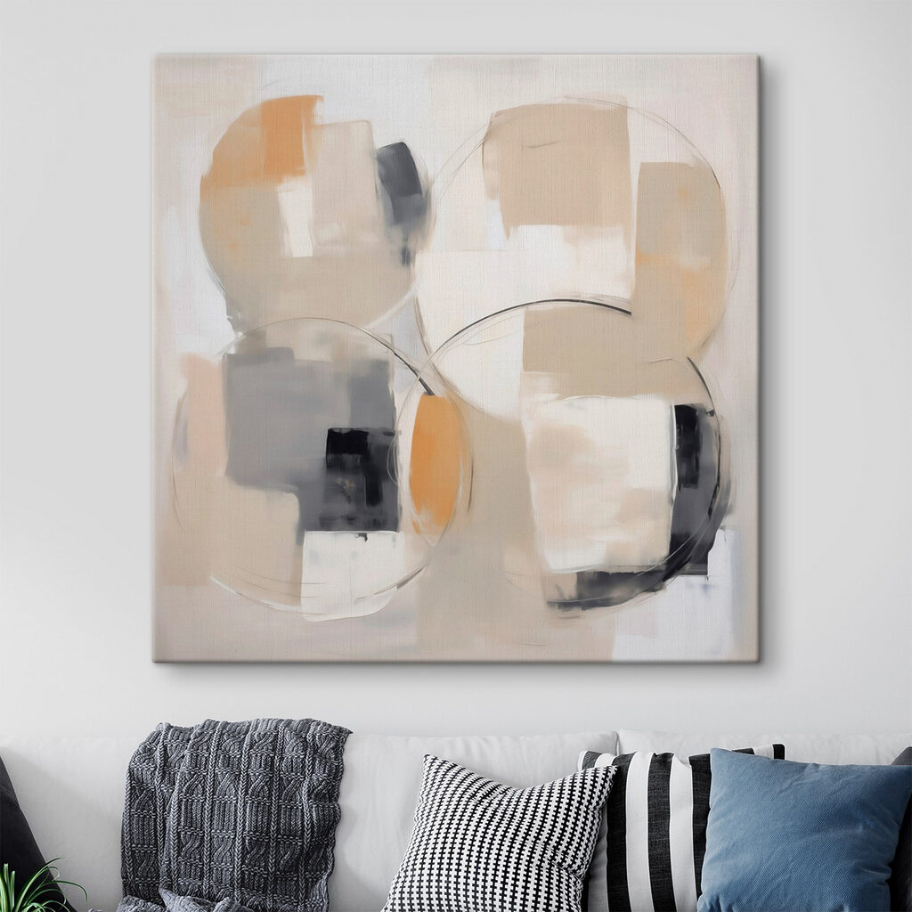 Quatro círculos com manchas — interior 2