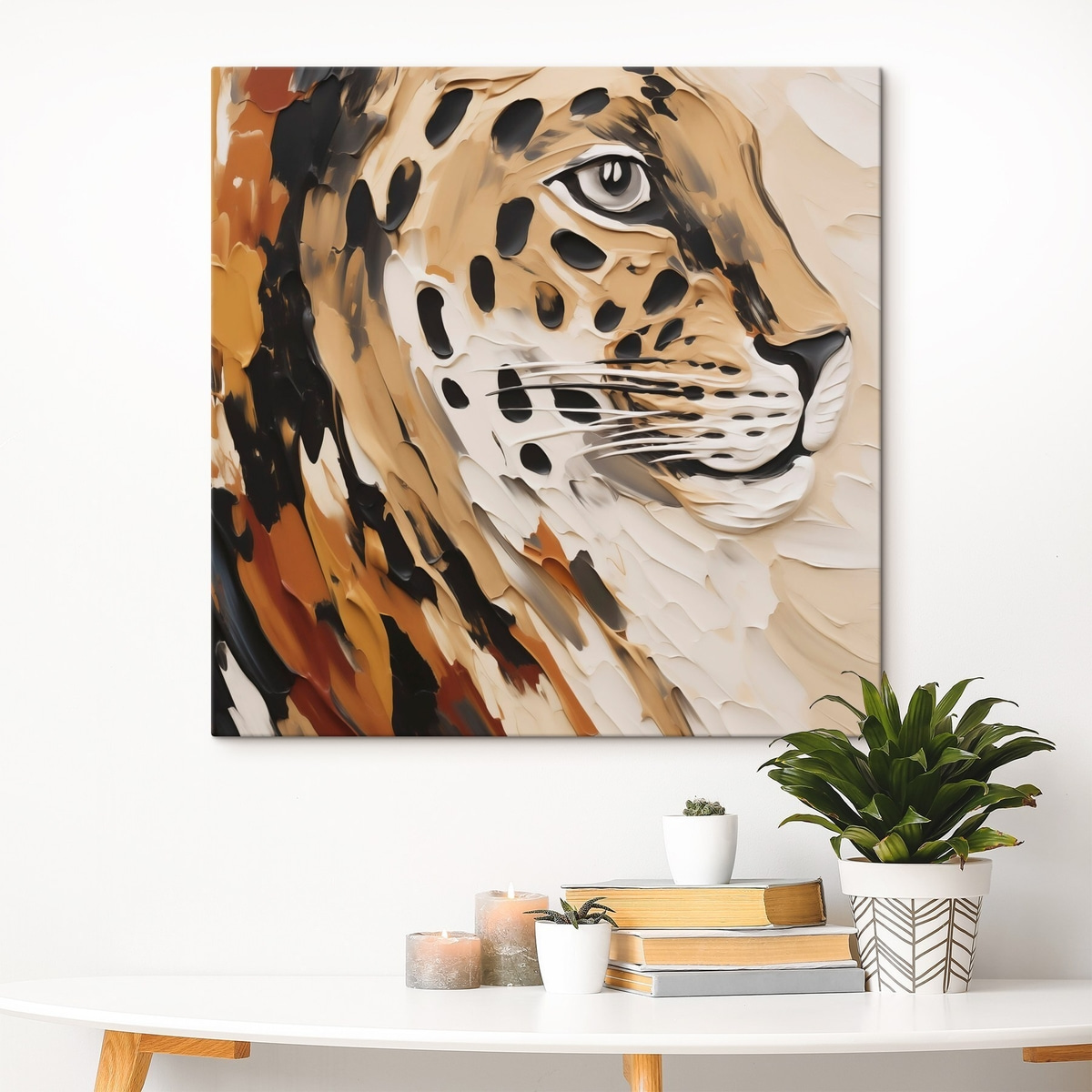 Leopardo abstrato — interior 2