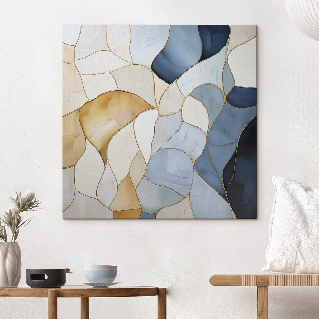 Curvas azul-acinzentadas — interior 1