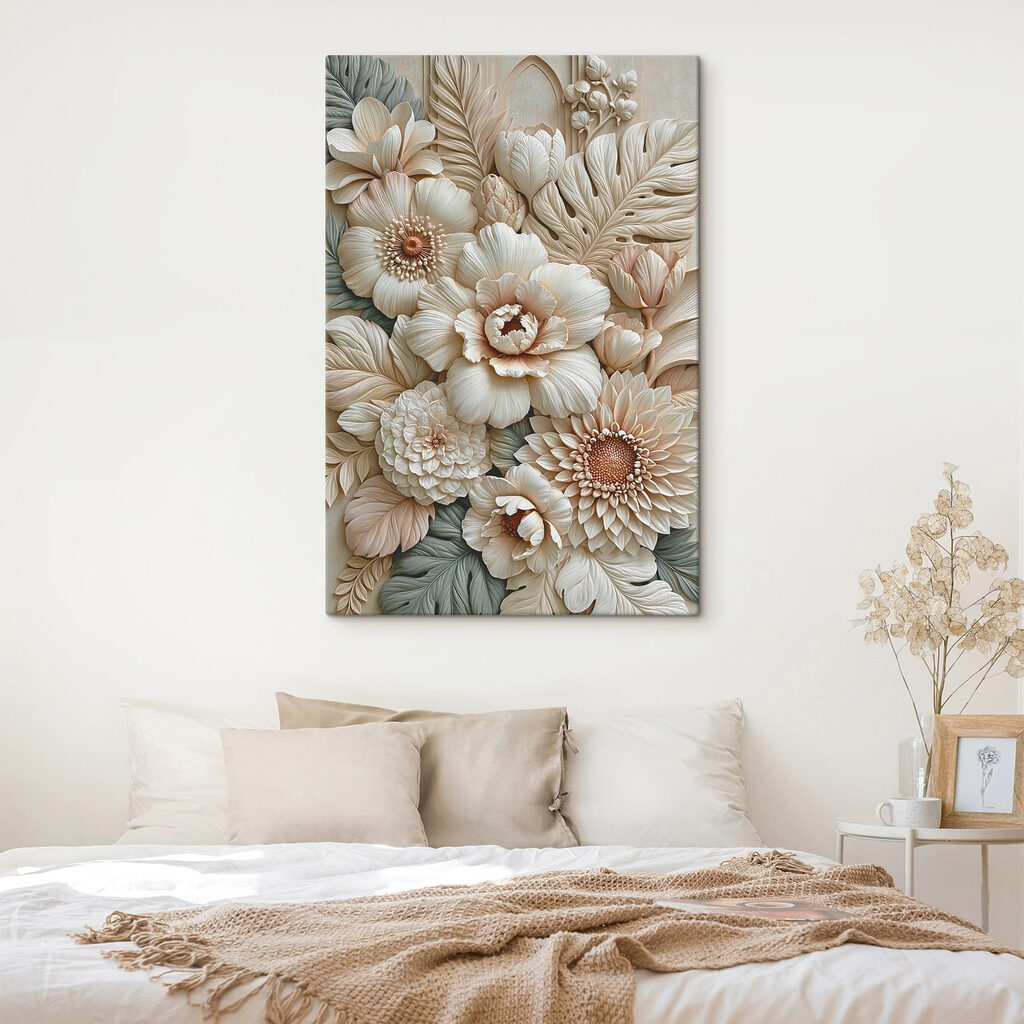 Jardim de flores creme — interior 2