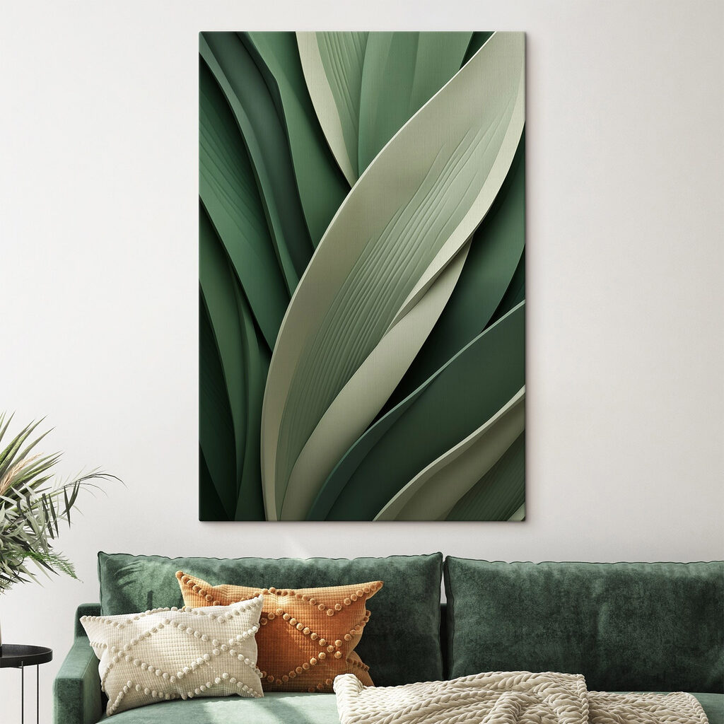 Bordas verde-claras em escuro — interior 1