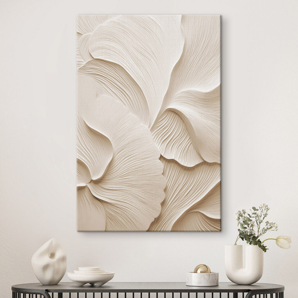 Camadas brancas de folhas — interior 2