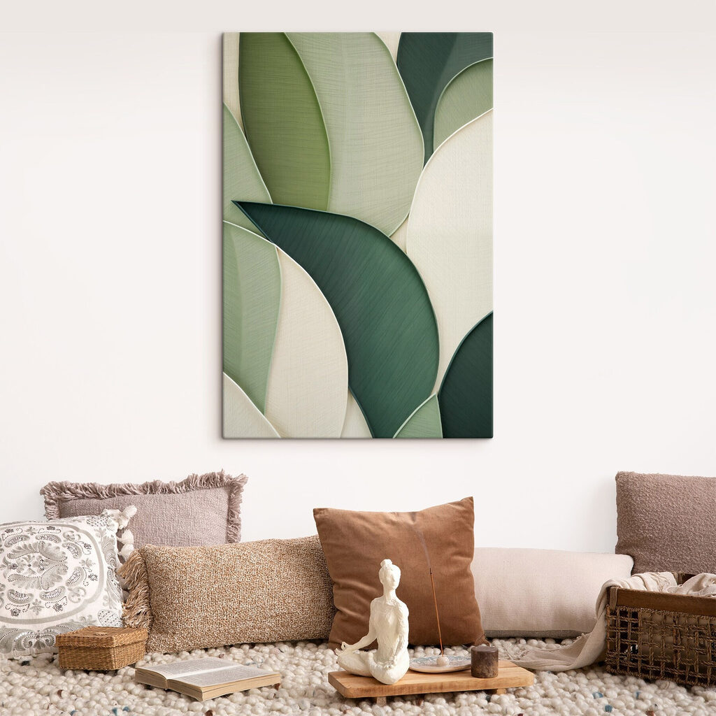 Planos de folhas verdes — interior 2