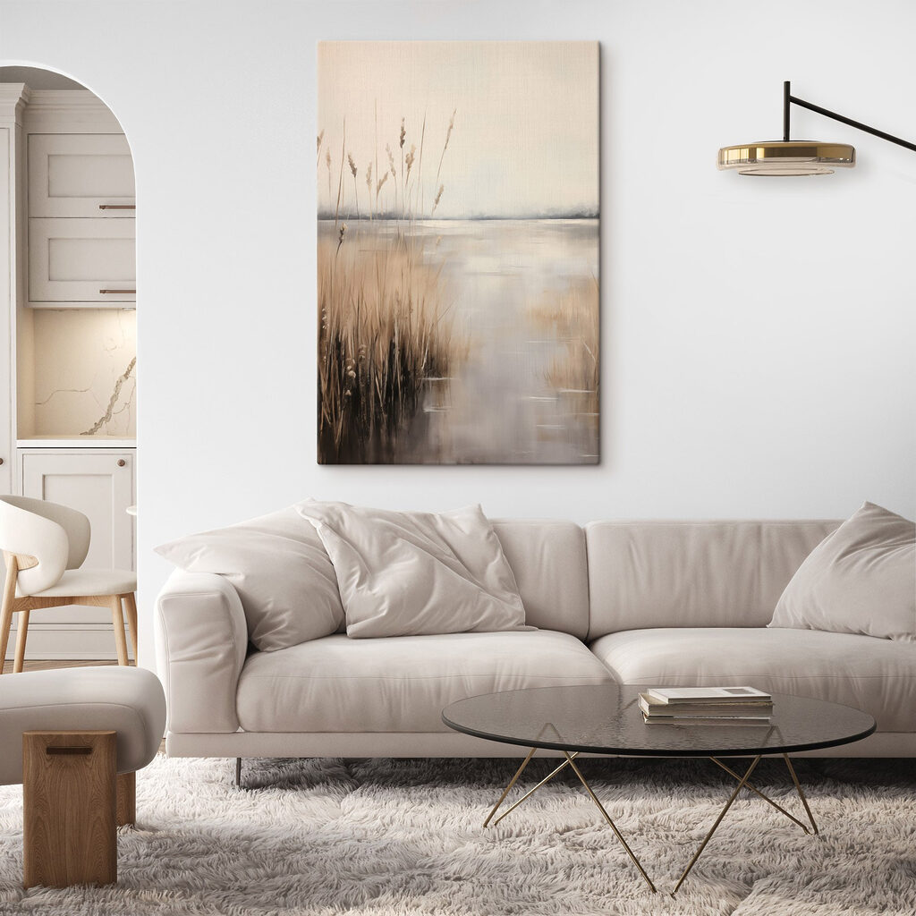 Caniço cor de areia — interior 1
