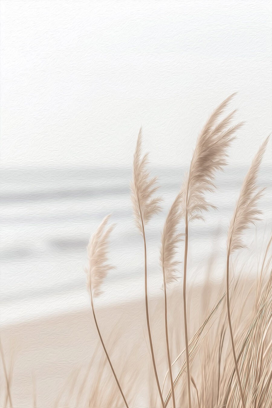 Penachos junto ao mar — design completo