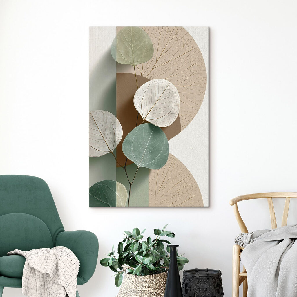 Folhas claras num arco — interior 2