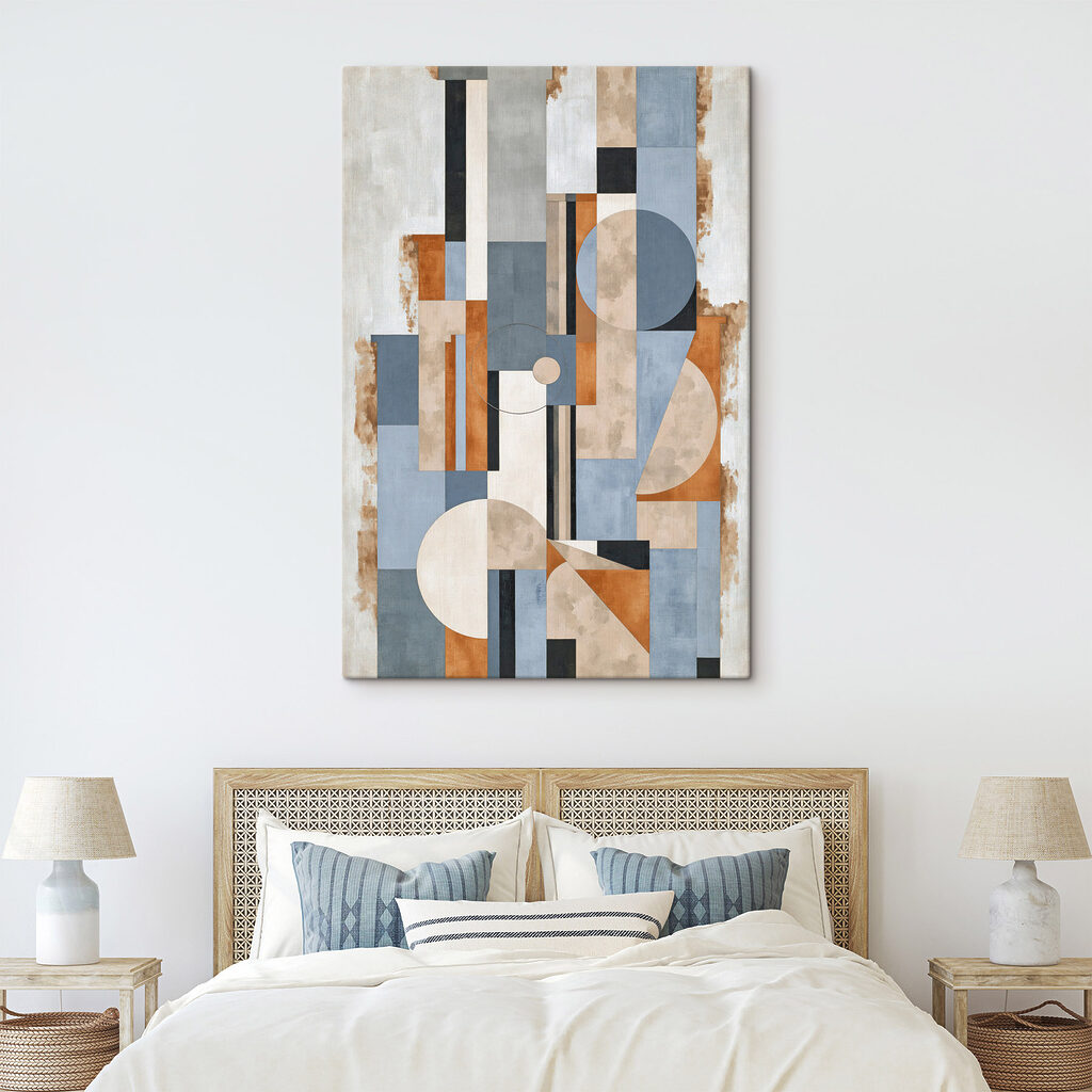 Geometria cinzento-azulada — interior 2
