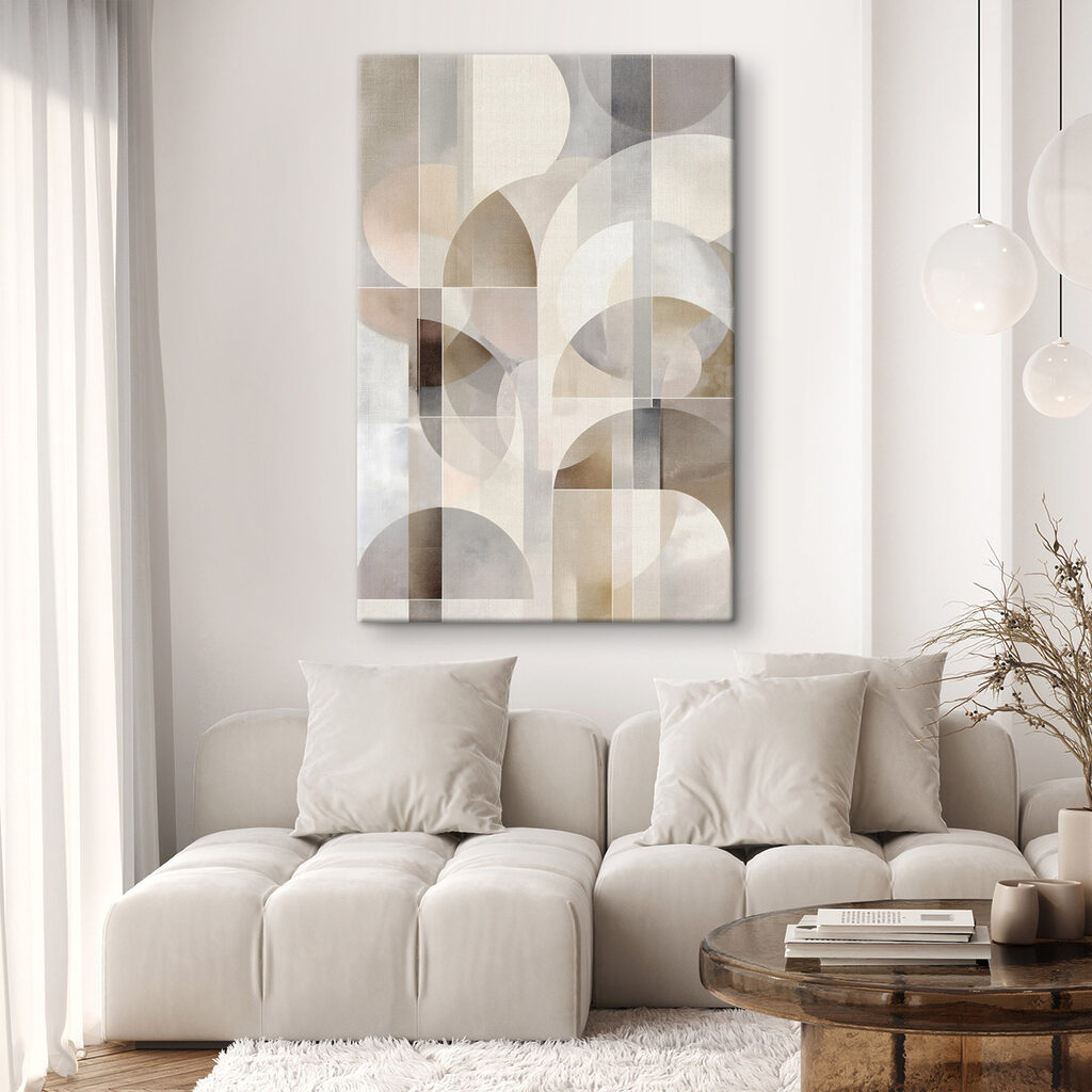 Arcos transparentes em areia — interior 2