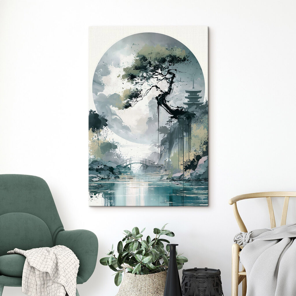 Pinheiro num halo — interior 2