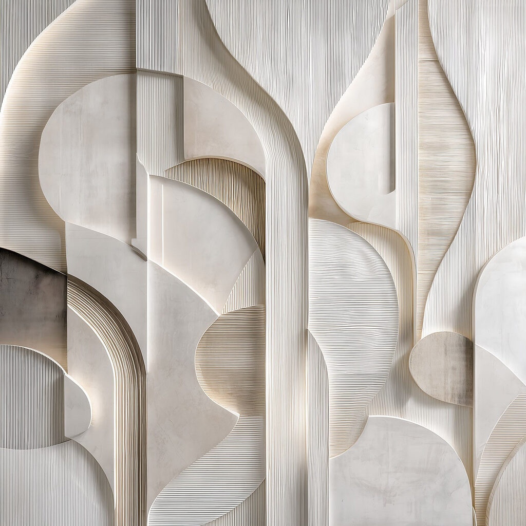 Arcos estriados — design completo