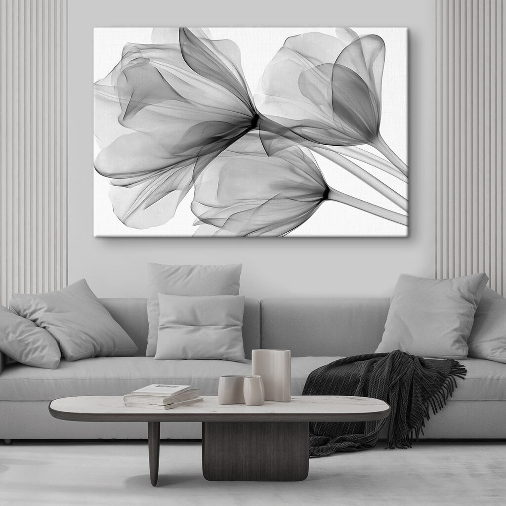 Tulipas cinzentas translúcidas — interior 2