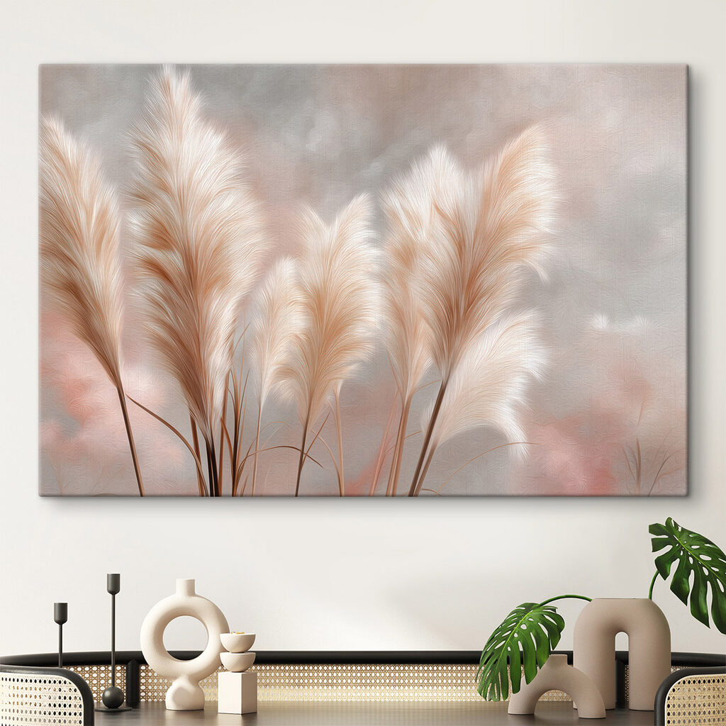 Plumas rosa à contraluz — interior 1