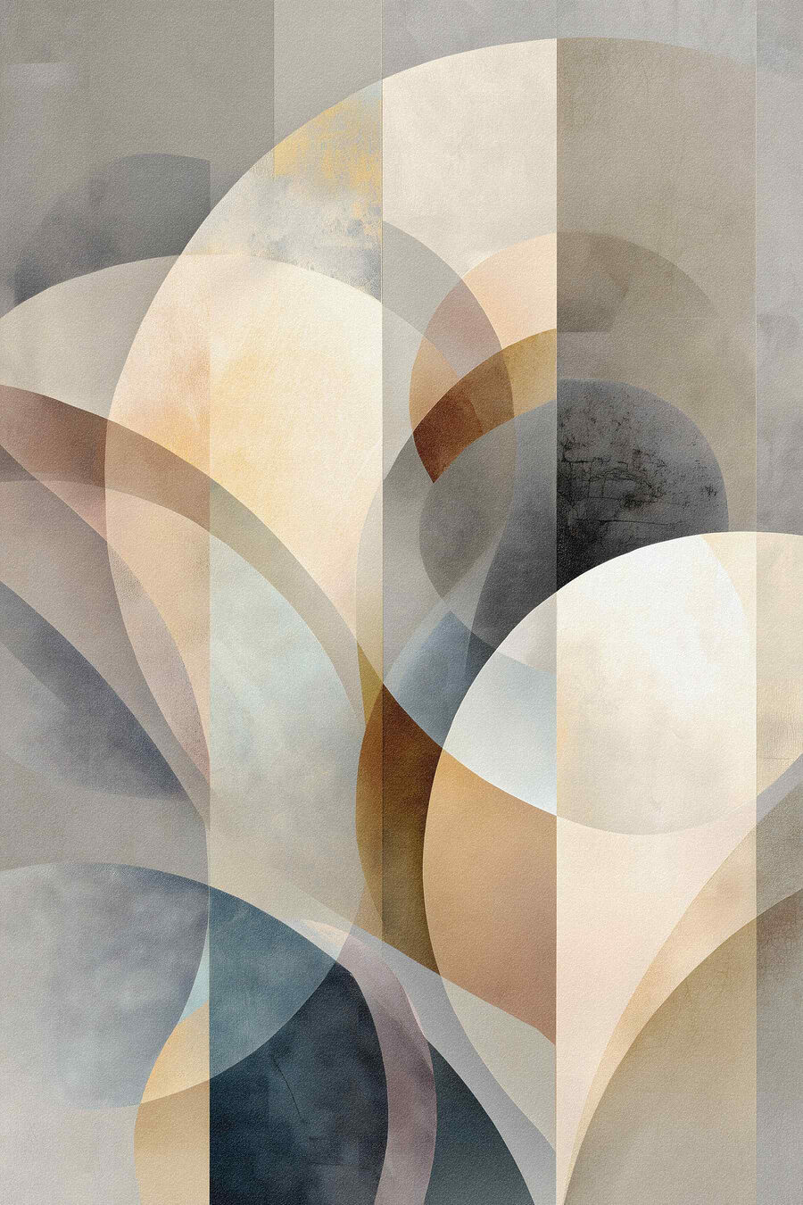 Grinaldas de folhas pintadas — design completo