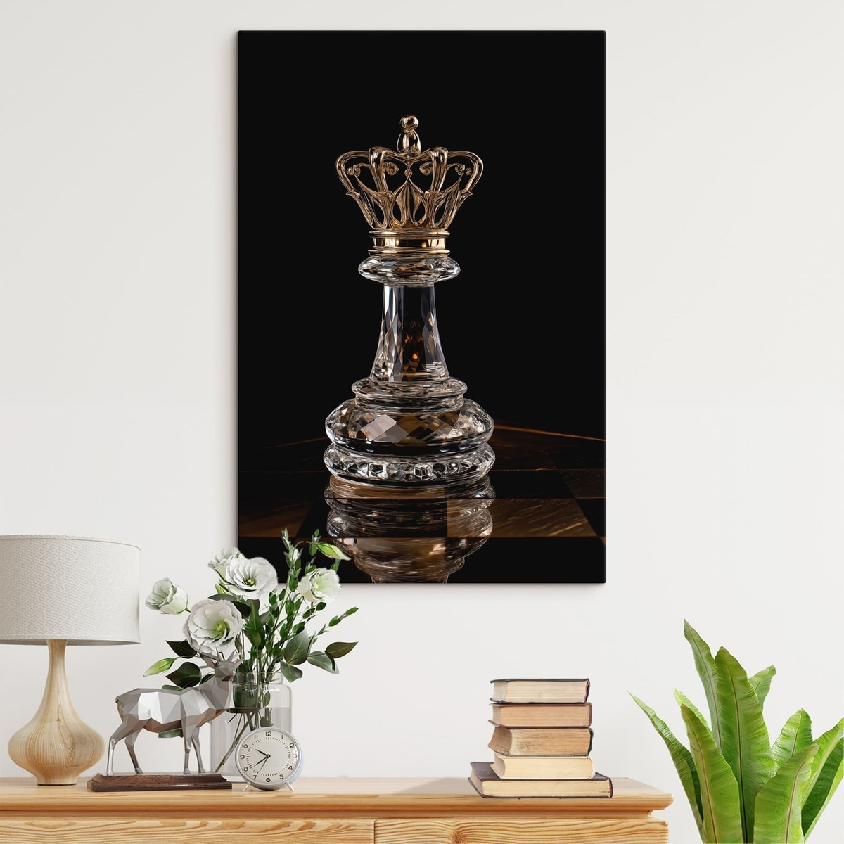 Rainha de vidro — interior 3
