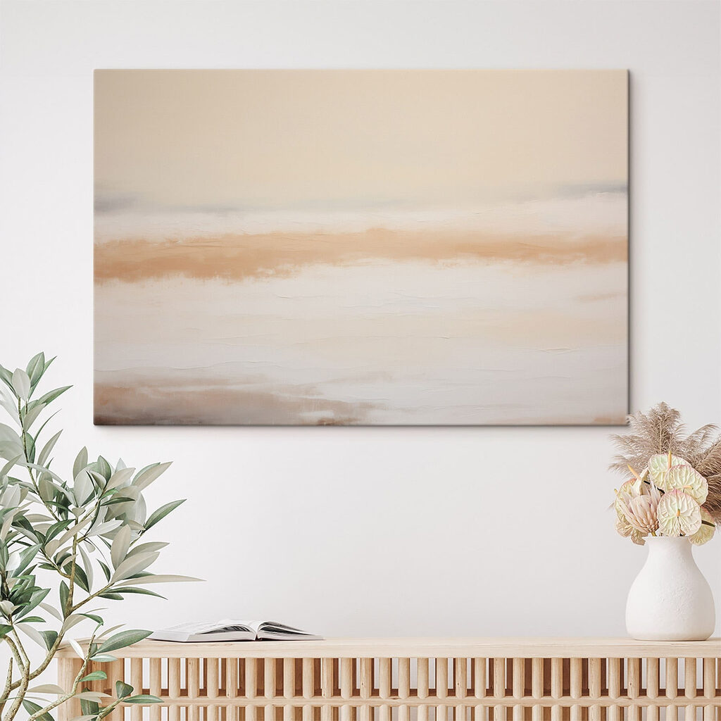 Horizonte suave em areia — interior 1