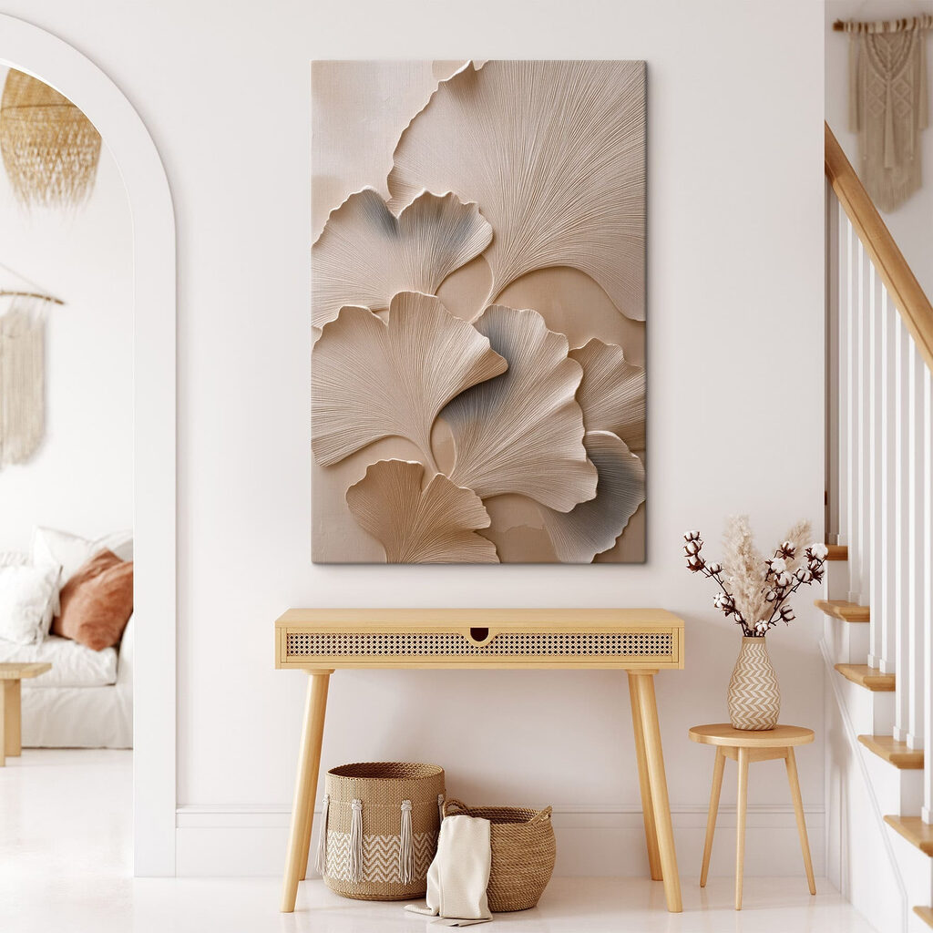 Ginkgo estriado em branco — interior 3