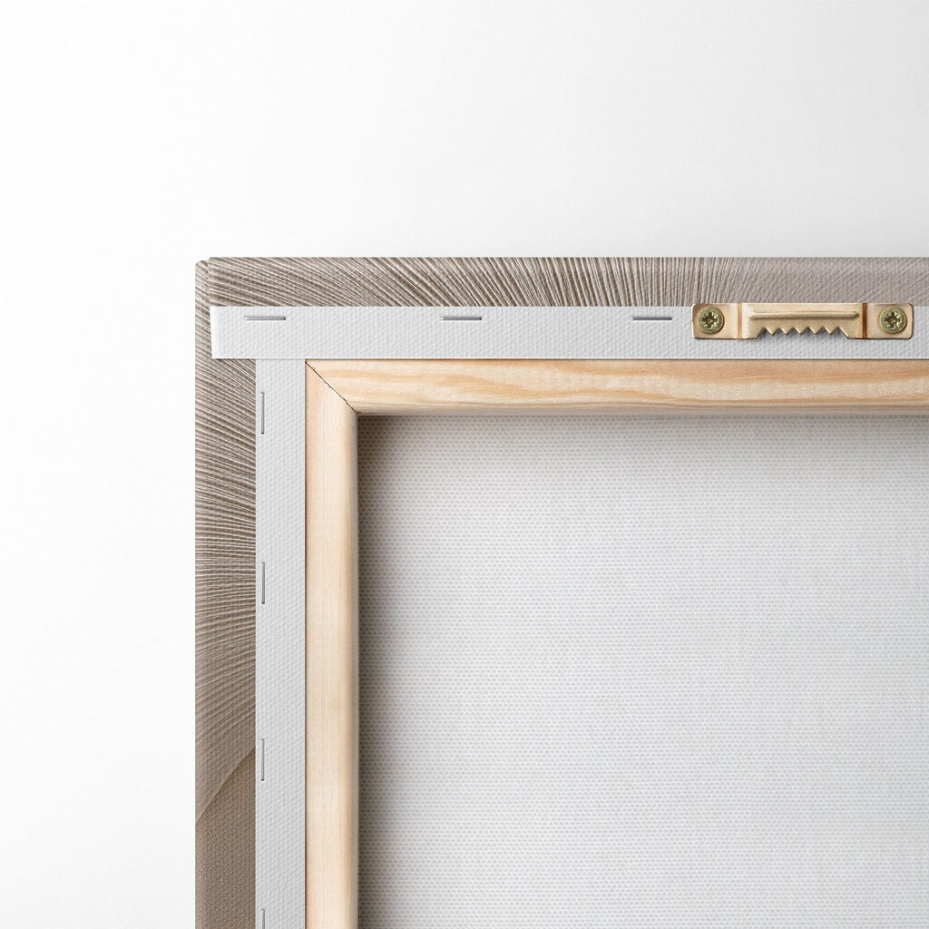 Ginkgo estriado em branco — verso