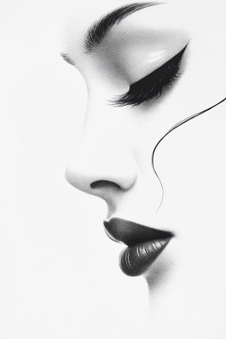 Perfil de mulher — design completo