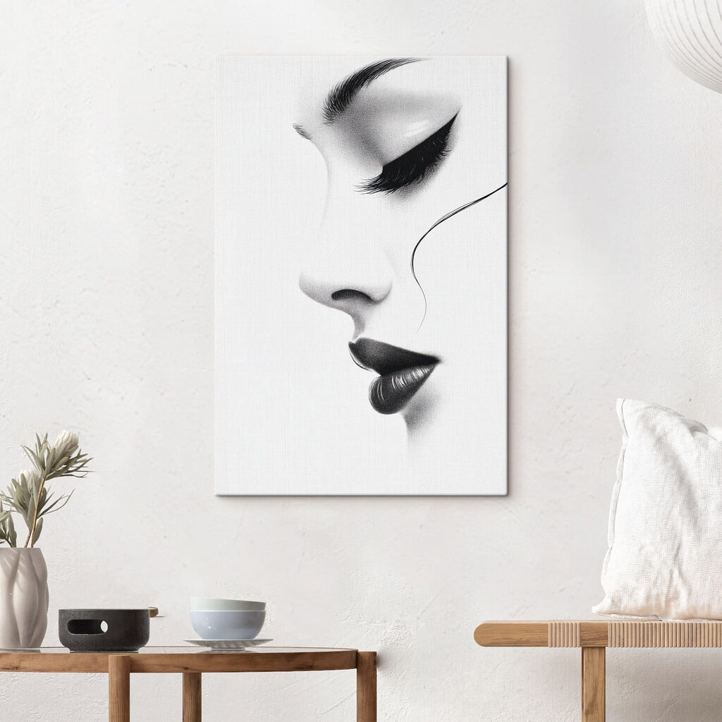 Perfil de mulher — interior 2
