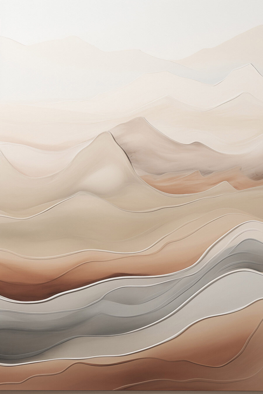 Dunas em faixas — design completo