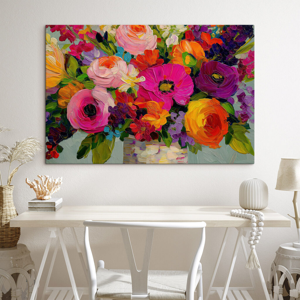 Flores de verão vivas — interior 2
