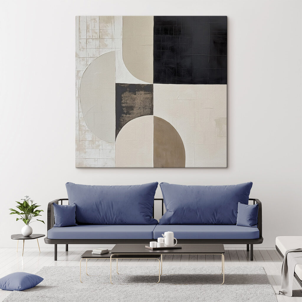 Cantos redondos e preto — interior 2