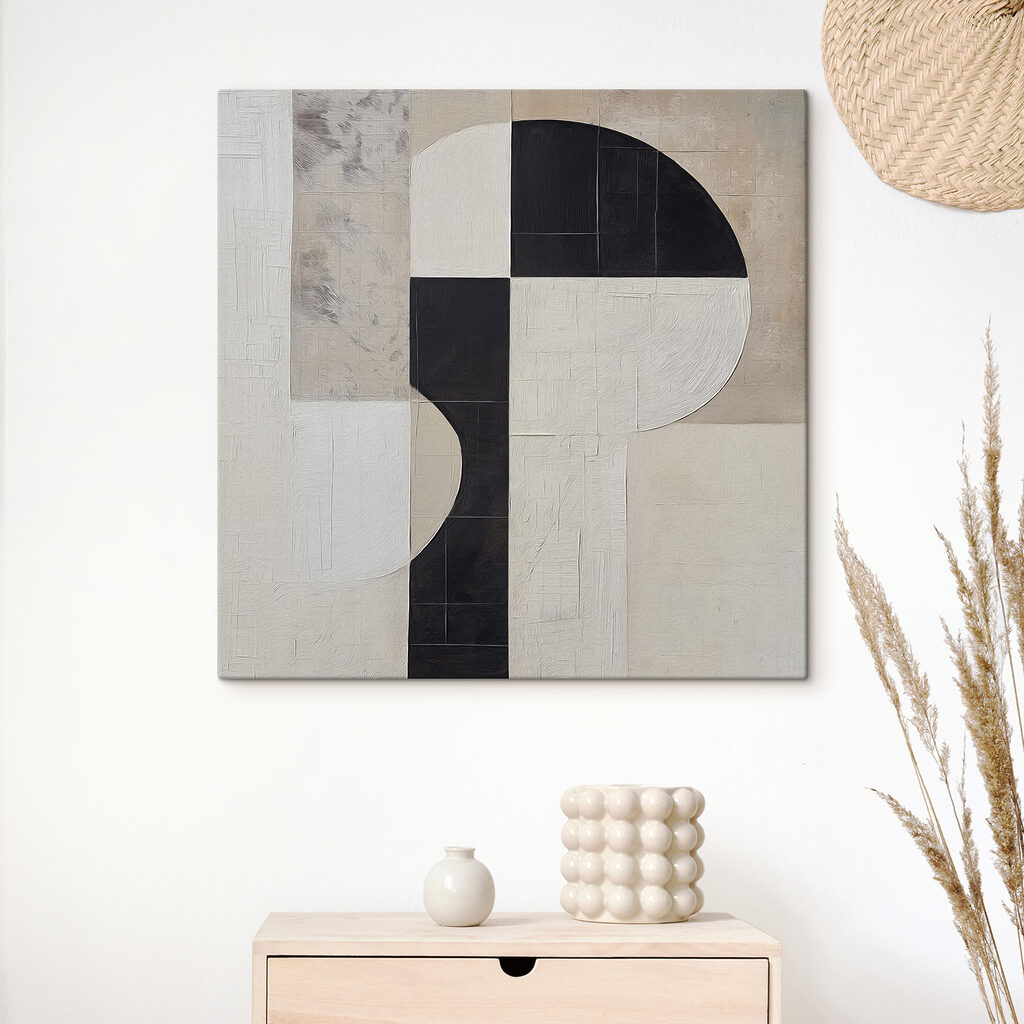 Formas escuras em semicírculo — interior 1