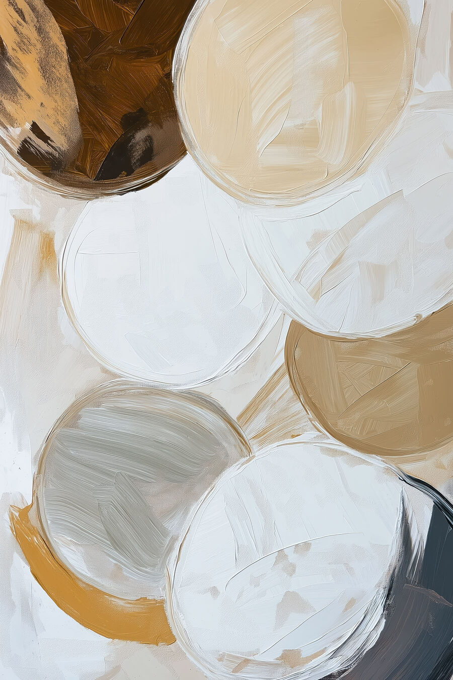 Dourado e branco — design completo