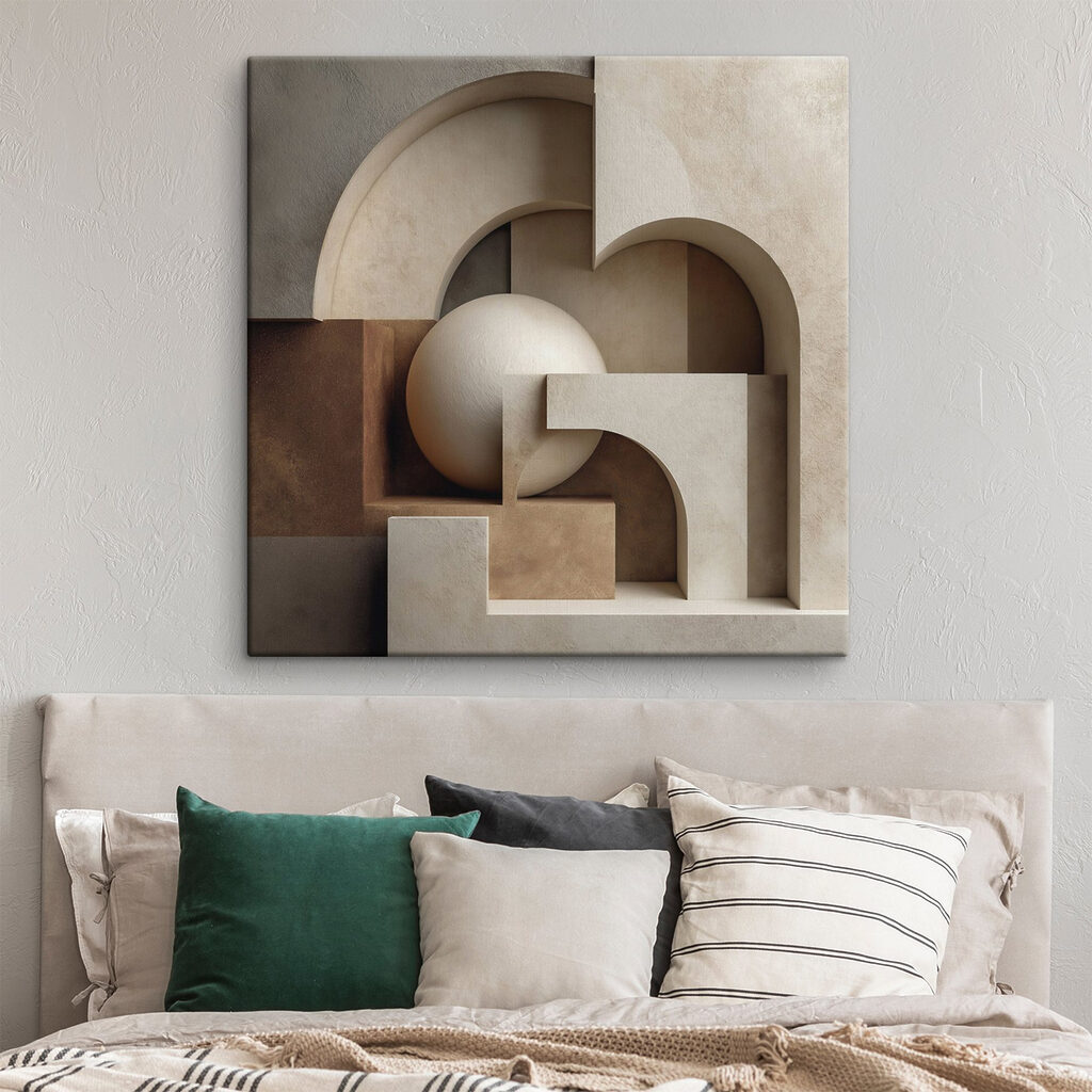 Esferas entre arcos — interior 2