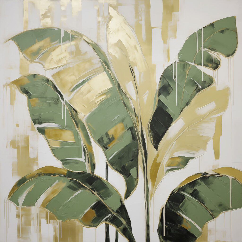 Monstera entre pinceladas — design completo