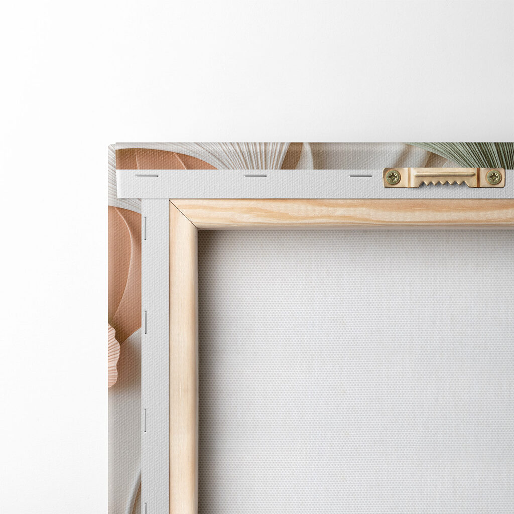 Ginkgo em tons pastel — verso