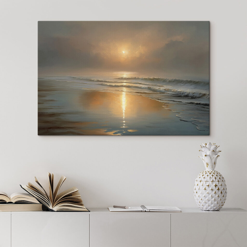 Tarde calma na praia — interior 1