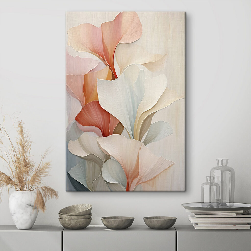 Cálices rosa e creme — interior 2