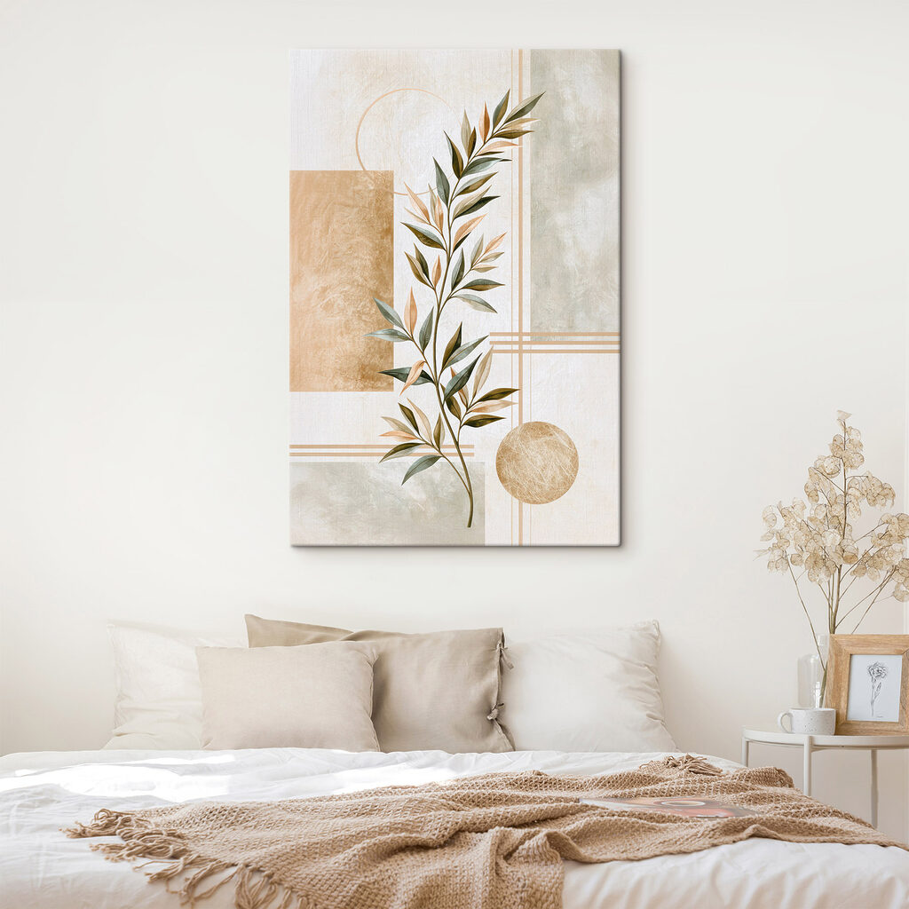 Ramo de oliveira dourado — interior 2