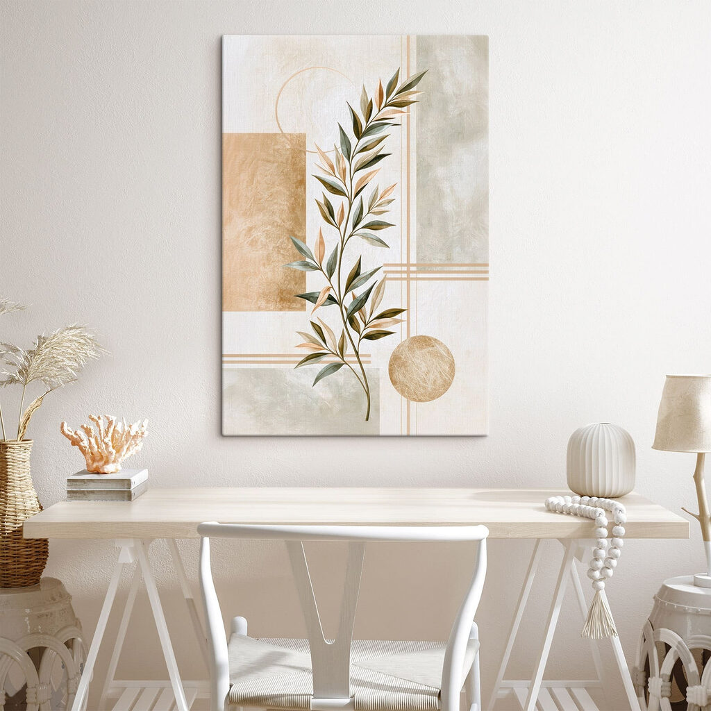 Ramo de oliveira dourado — interior 3