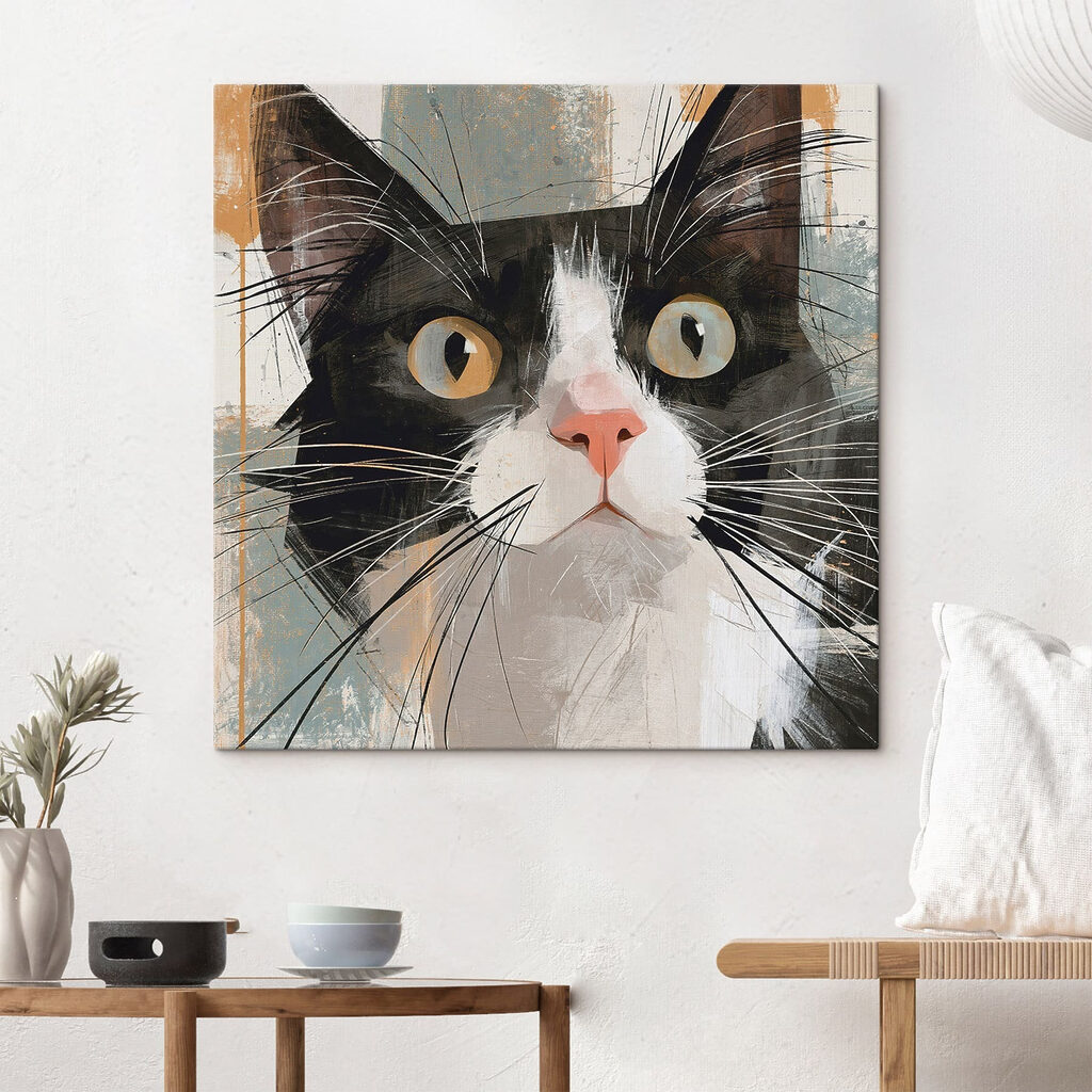 Gato de olhos âmbar — interior 2