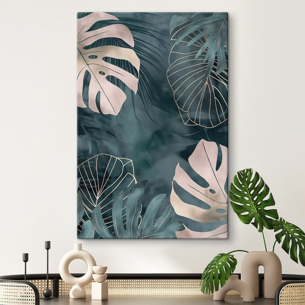 Folhas com hastes longas — interior 1