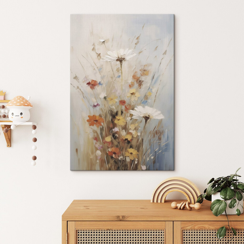 Flores silvestres na névoa — interior 1
