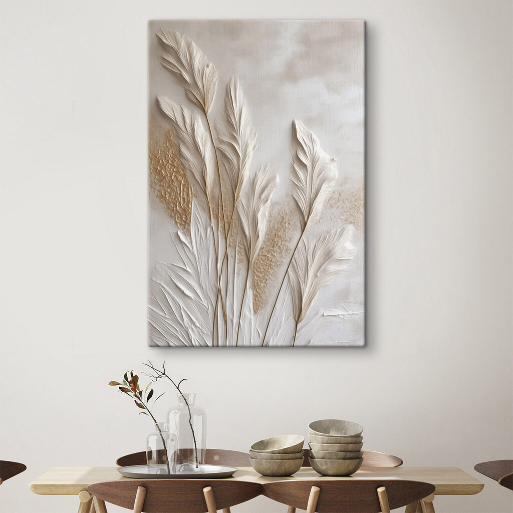 Folhas com espigas douradas — interior 2