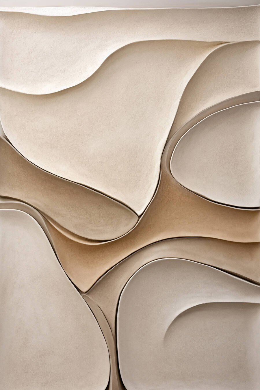 Curvas em areia — design completo