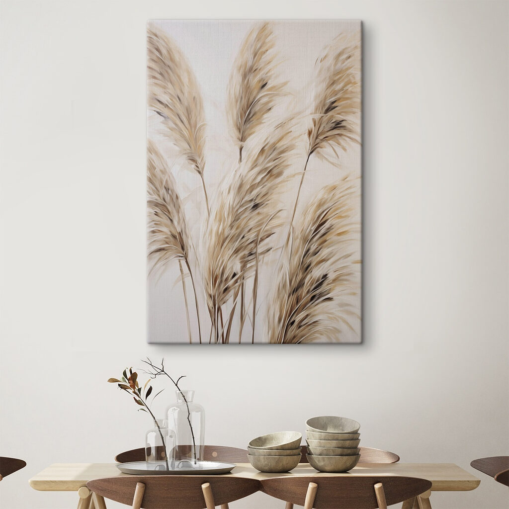 Gramíneas longas com plumas — interior 2