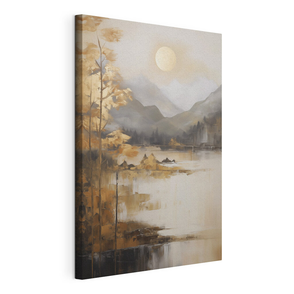 Lua sobre o lago — vista do produto