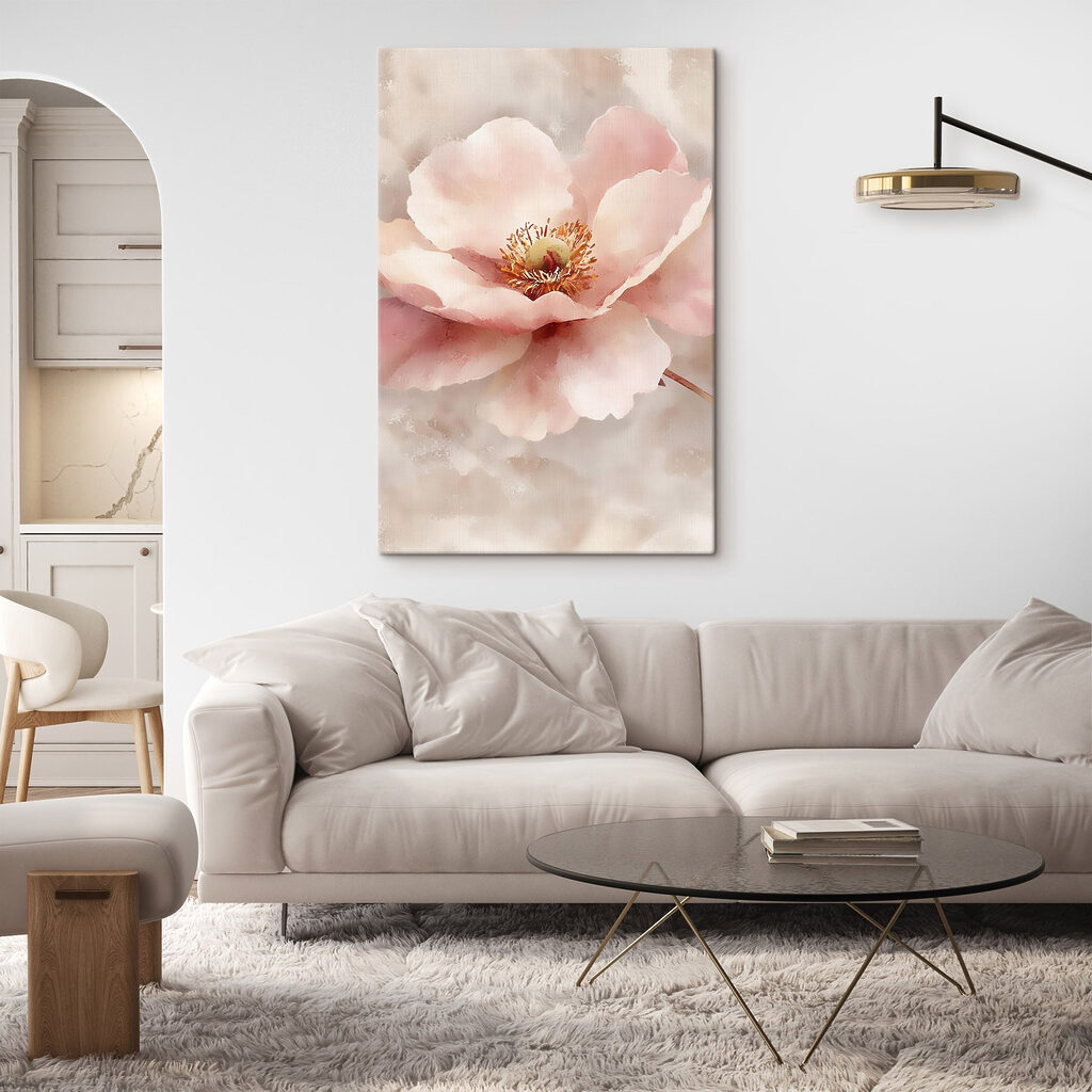 Flor delicada em névoa — interior 2